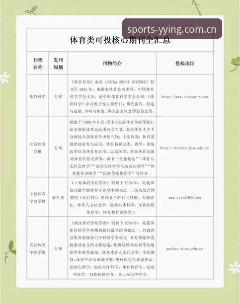 为什么亚盈体育推荐评测能成为体育爱好者的新选择？